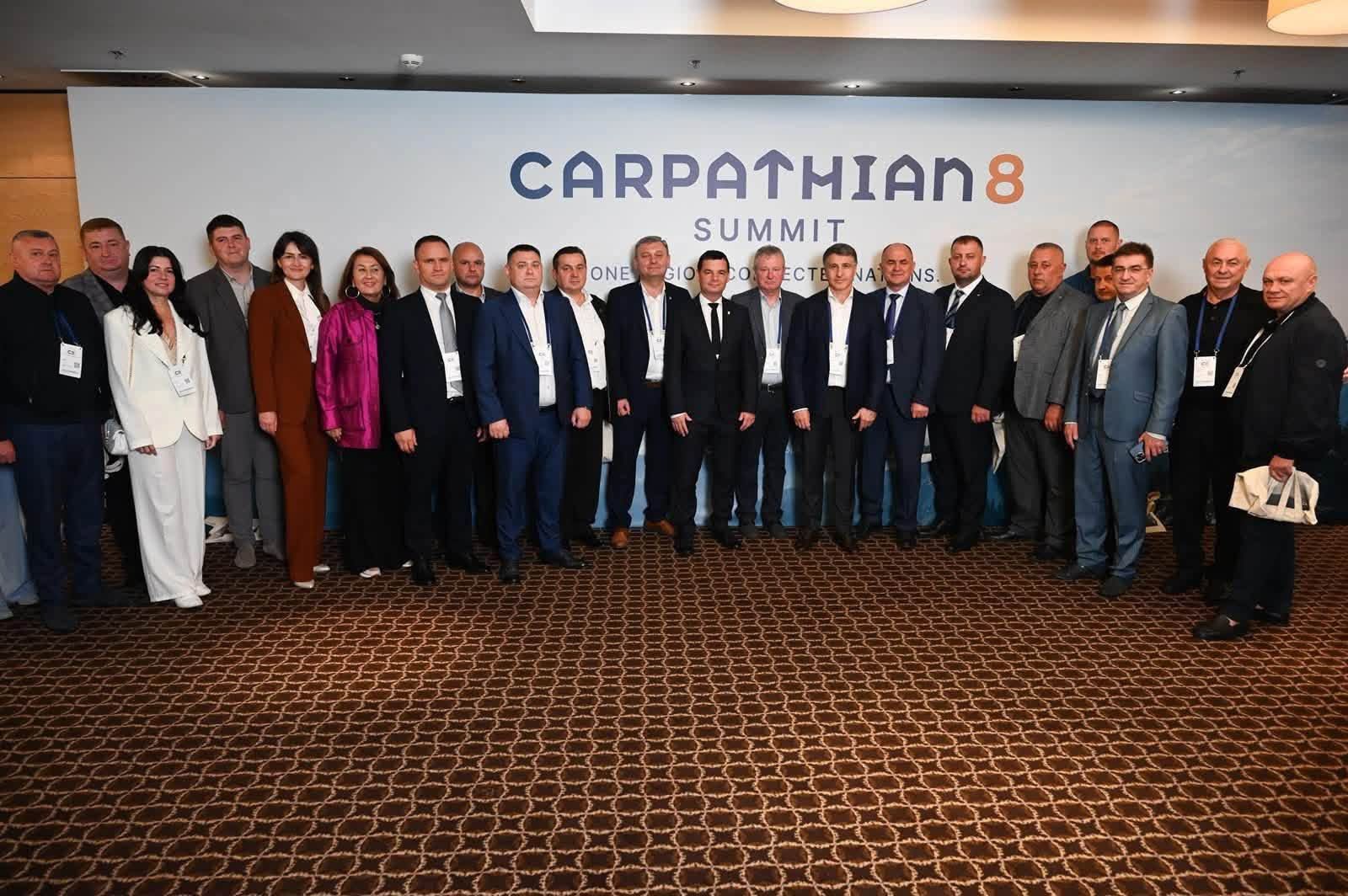 Євген МОЛНАР взяв участь у саміті Карпатської вісімки «Carpathian 8»